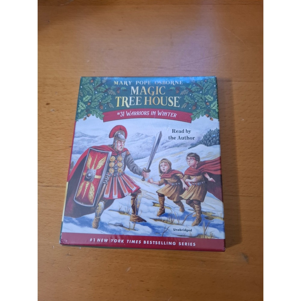 Audiobook - Magic Tree House #31 - Warriors in Winter CD - New